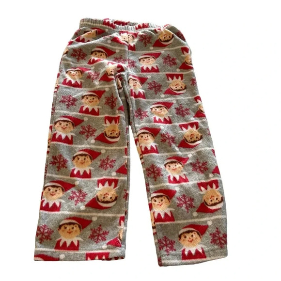 Elf on The Shelf fleece pajama pants size 4/5 - Picture 1 of 3